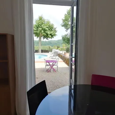 Sejour Cosy Avec Piscine Privee Et Vue Panoramique Albas (Lot)